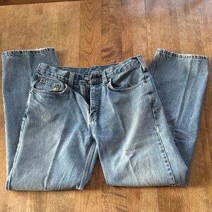 Carhartt Men's Straight Jeans in Light Blue